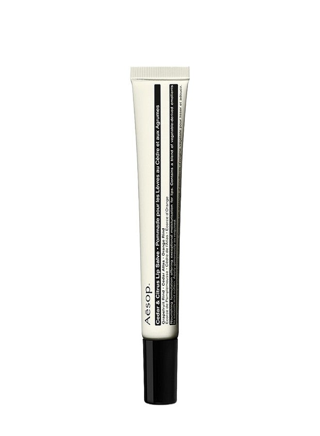 Aesop Cedar & Citrus Lip Balm | Nourishing Lip Treatment for Dry, Chapped Lips | Smooth Oil-Gel Formula | 0.3 fl oz - Image 1
